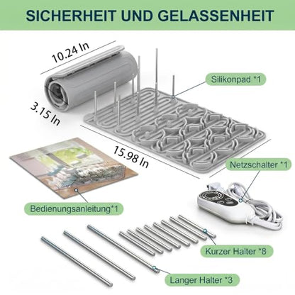 Bottle Drying Rack Electric Bottles Rack Dryer with Heating & Timer