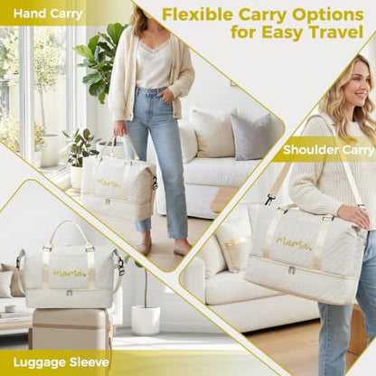 Large Maternity Hospital Bag, 45L, Beige - color: Beige