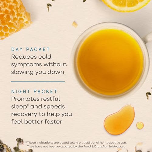 Nature's Way Umcka Cold Relief Hot Drink, Day & Night, Lemon & Honey, 12 ct