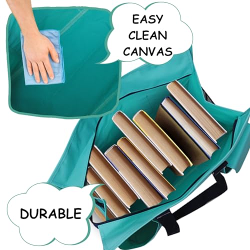 NGIL Work Tote Bag with Exterior Pockets - color: Mint Nurse Life