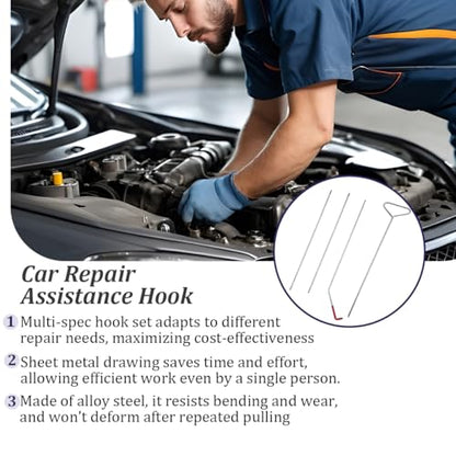 4 Pack 63 Inch Adjustable Emergency Car Long Reach Tool Kit