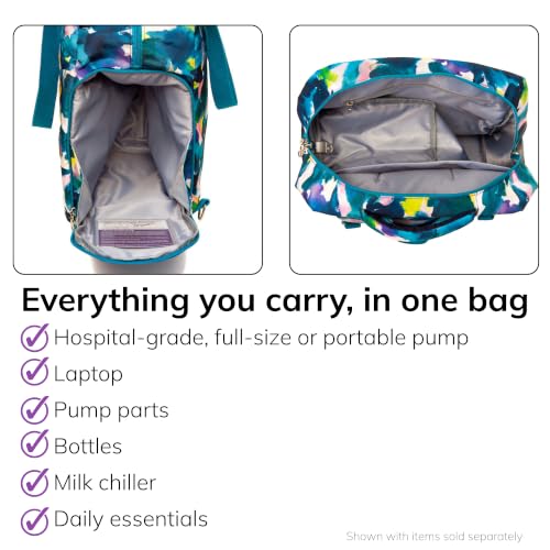 Sarah Wells Kelly Breast Pump Backpack Aquarelle - color: Watercolor