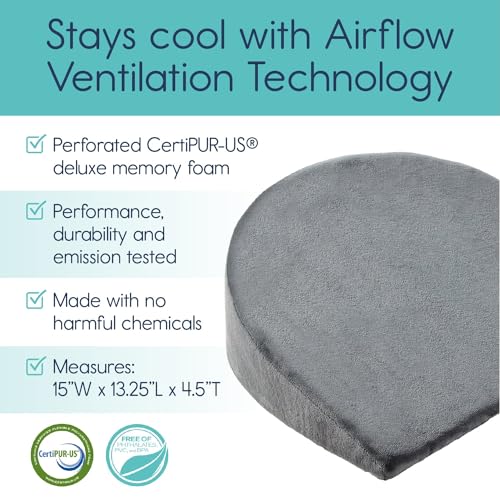 Hiccapop Pregnancy Wedge Pillow, Maternity Pillow Support Belly, Legs, Back