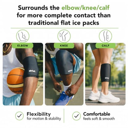 Strive Arm or Eblow Wrap, Hot & Cold Therapy, Gel Compression, Multi-Use - size: Medium Elbow/Arm