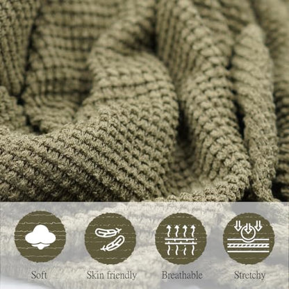 Olive Green Nursing Cover Up for Breastfeeding, Privacy Feeding Shawl - color: Olive Green