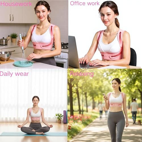 Posture Corrector for Women & Men, Back Shoulder Support Brace - size: Small(Small)
