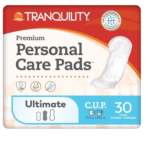 Tranquility Personal Care Pads, Ultimate Absorbency, 11oz, 120 Ct Case - size: Ultimate (Pack of 120)