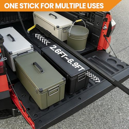 Magnetically Mounted 6.9 Ft Truck Cargo Grabber Reach Retriever Tool