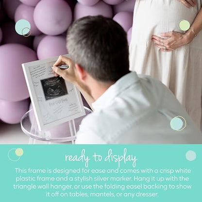 Guest Signature Sonogram Keepsake Frame - size: One Size, style: Guest Signature Frame
