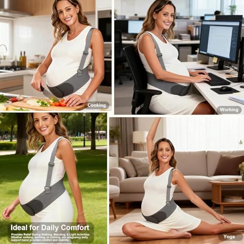 Pregnancy Belly Bands for Pregnant Women, Maternity Pregnancy Support Belt