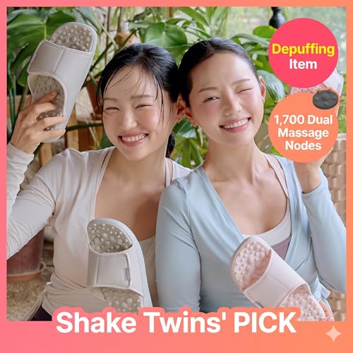 BALLOP Mamuring 1,700 Nodes Acupressure Massage Slippers - color: Sky Blue, size: 7 Women/6 Men