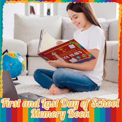 Motipuns School Memory Book Photo Album for Kids, Horizontal Style - style: Horizontal Style
