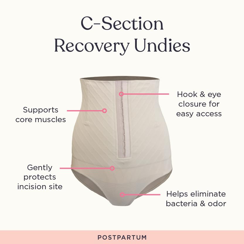 Belly Bandit C-Section Recovery High-Waisted Underwear - color: Black, size: Small