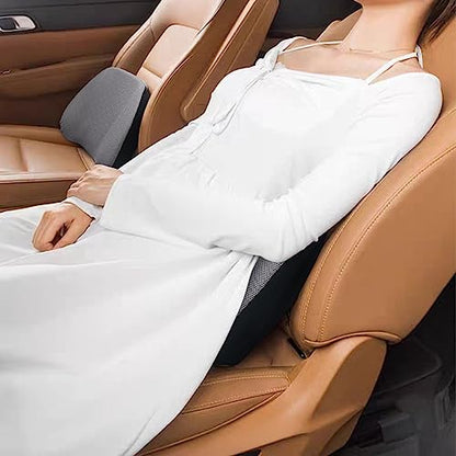 Super Comfy Lumbar Support Pillow, Car Seat Back Support Pillow for Driving - color: Backsaver-three