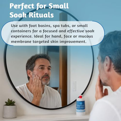 USP Grade Methylene Blue Mini Soak Sitz Bath & Foot Spa Fungus Treatment - size: 1 Count (Pack of 1)