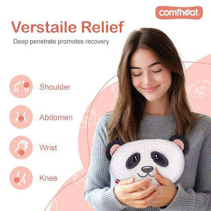 Panda Microwave Heating Pad for Period Cramps, Moist Heat Pack - style: Panda