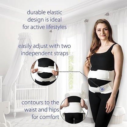 Abdominal Binder for Post Surgery, C-Section & Postpartum Support, L - size: Large