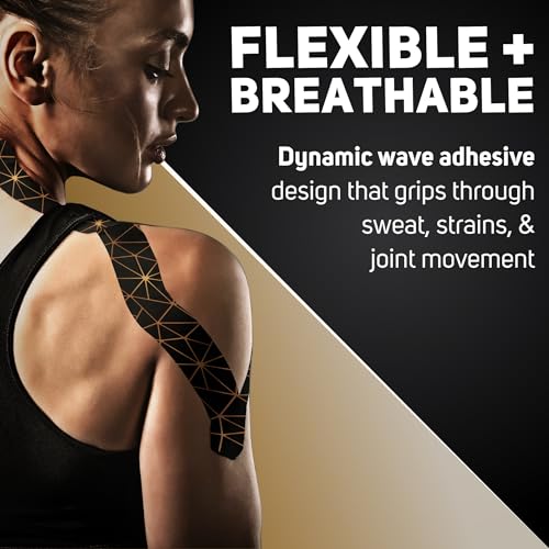 Care Science Waterproof Copper Infused Kinesiology Tape, Uncut, 2 Rolls - color: Copper Infused Uncut