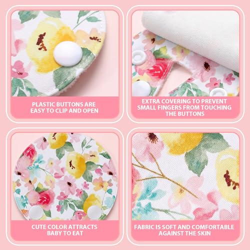 Breling 18 Pack G Tube Button Covers for Kids, Gtube Pads, Summer
