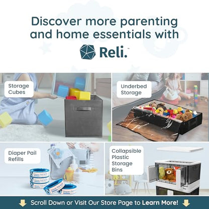 Reli. Disposable Changing Pads for Baby | 110 Pack | 13" x 18"