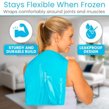 Arctic Flex Ice Packs for Injuries Reusable (11" x 14") - Flexible Hot Cold - size: X-Large (Pack of 1)