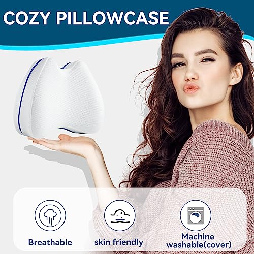 Knee Pillow for Side Sleepers Hip Pain, Leg Pillow for Side Sleeping - size: Bandage pillow (1 pack)