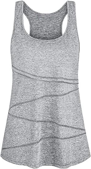 Joymom Maternity Summer Cool Sleeveless Nursing Tank Tops Breastfeeding Shirts - color: 33 Grey, size: Medium