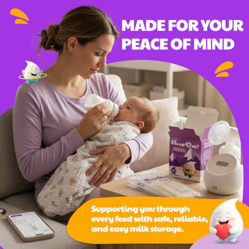 Breast Milk Storage Bags Freezer BPA-Free, 100ct 6 oz