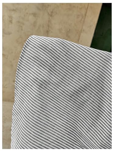 MakeMeChic Women's Maternity 2 Piece Summer Striped Sets - color: Black and White, size: Large