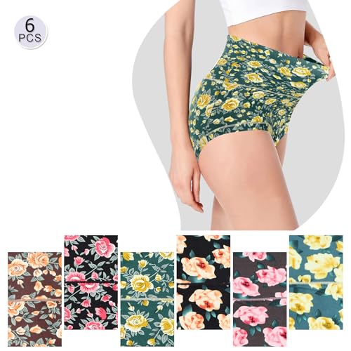 Womens Cotton Underwear Briefs Multipack - color: Brief 03 - 6 Pack - Assorted Colors, size: X-Large