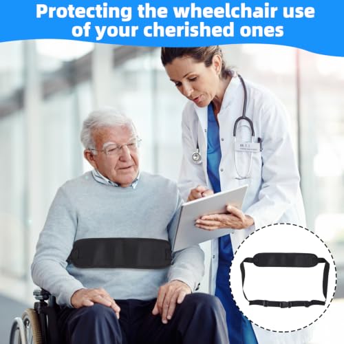 Wheelchair Seatbelt, Anti-Slip Restraint Strap for Dementia Patients