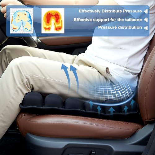 Portable Inflatable Seat Cushion - size: 36 Air Cells