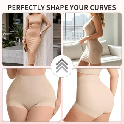 Tummy Control Shapewear Panties for Women High Waisted Underwear