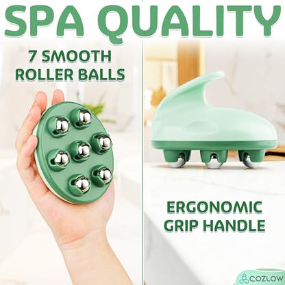 Handheld Lymphatic Drainage Massager - May Reduce Appearance of Cellulite - color: Lymphatic Massager