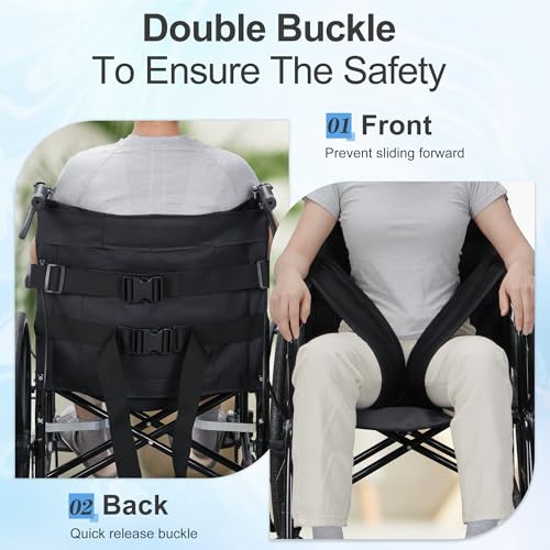 Wheelchair Seat Belt Safety Strap for Elderly to Prevent Fall