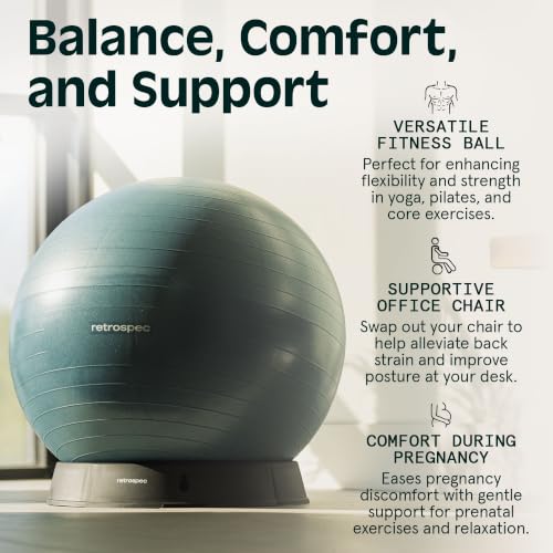 Retrospec Retrospec Luna Exercise Ball - color: Turquoise