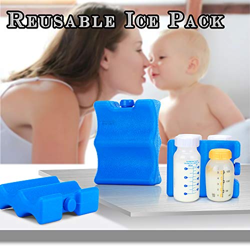 Teamoy Breastmilk Ice Pack (Pack of 2), Small - size: Small 4 Bottle(Pack of 2)