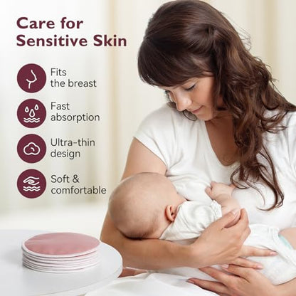 Momcozy Reusable Breast Pads, Breastfeeding Essentials, Thin 6PCS - size: 6 Pack, style: Thin