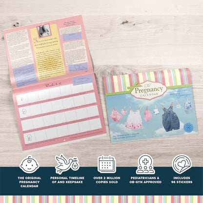 The Pregnancy Calendar - Your 40-Week Guide to Prenatal Care and Fetal Development