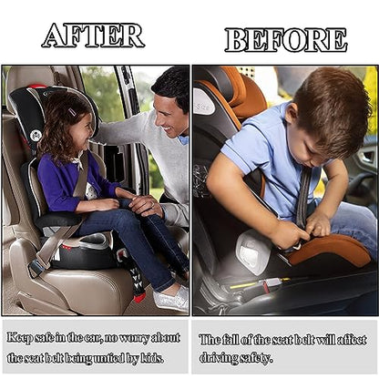 Car Seat Buckle Lock, Seat Belt Locks For Kids Child 4 Pack - size: 4-Pack