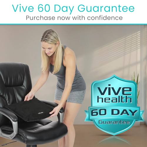 Vive Inflatable Seat Cushion - Portable Pad for Stadiums, Bleachers