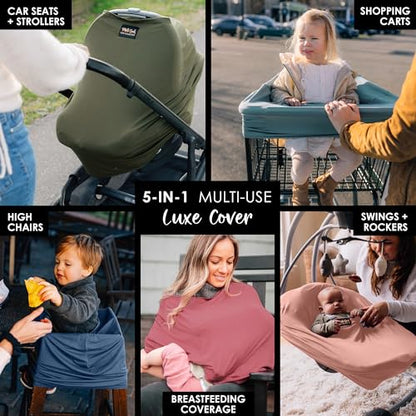 Milk Snob Original 5-in-1 Luxe Cover (Olive) - color: Olive Green