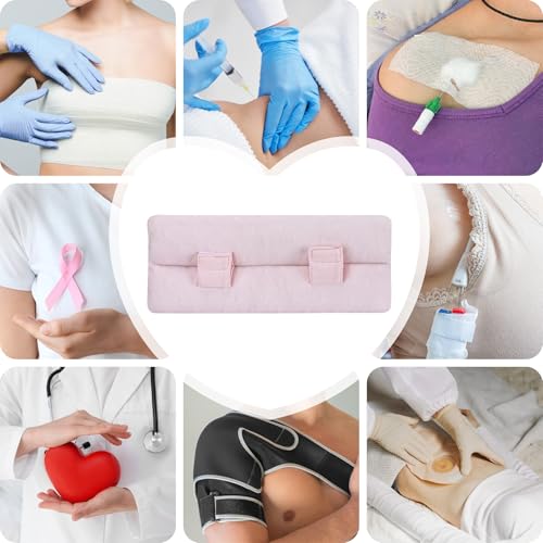 Seat Belt Pillow Post Surgery for Chest Heart Surgery Pink - color: Pink, size: Large