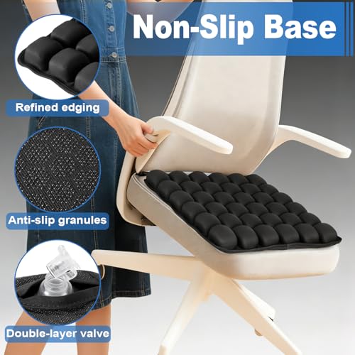Portable Inflatable Seat Cushion - size: 36 Air Cells