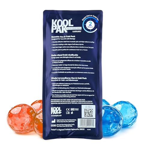 Koolpak Deluxe Reusable Hot/Cold Gel Packs - x3 (Triple Pack)