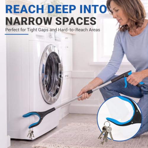 Grabber Reacher Tool - 32” Extra Long Foldable Gripper and Reaching Tool - color: 2-pack