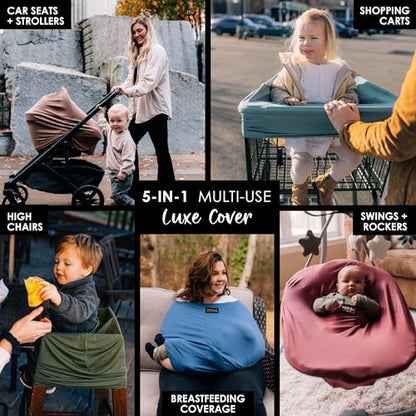 Milk Snob Original 5-in-1 Luxe Cover (Cocoa) - color: Cocoa