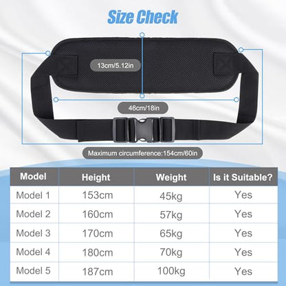 Wheelchair Seat Belt Safety Strap for Elderly to Prevent Fall