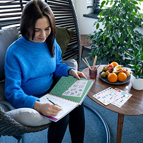 Clever Fox Pregnancy Journal, Expecting First Time Mom Planner Lavender - color: Lavender, size: 9" x 10.5" Regular Edition