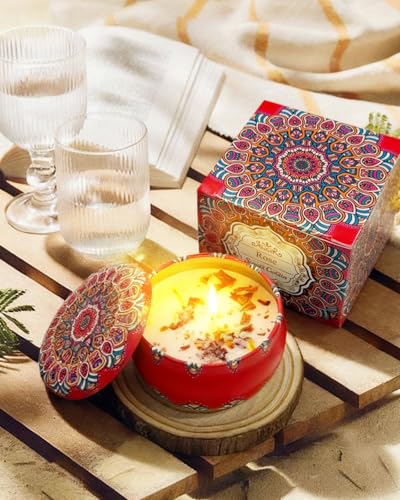 11pcs Natural Pampering Spa Gift Baskets for Women, Rose - color: Rose